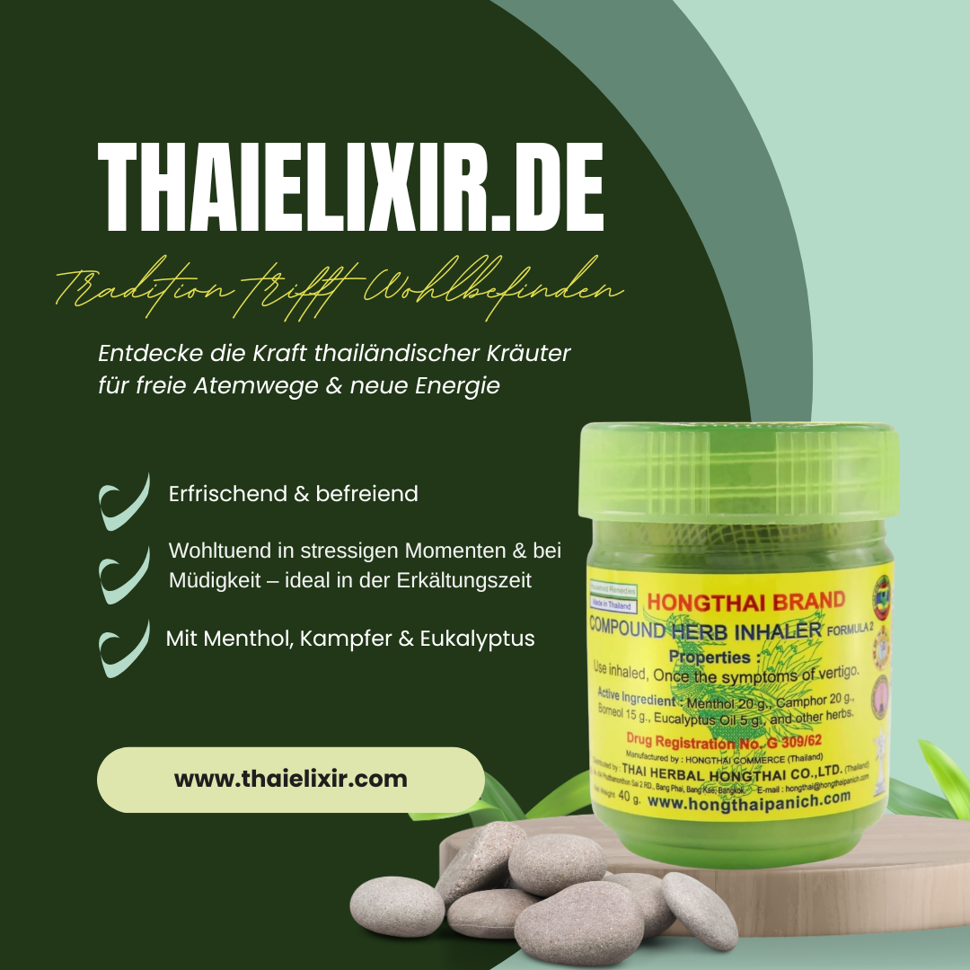 Thailändische Kräuterinhalationsessenze