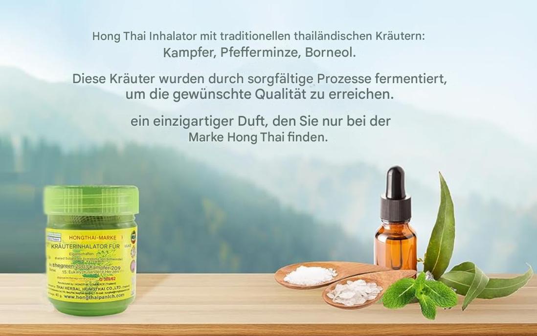 Thailändische Kräuterinhalationsessenze