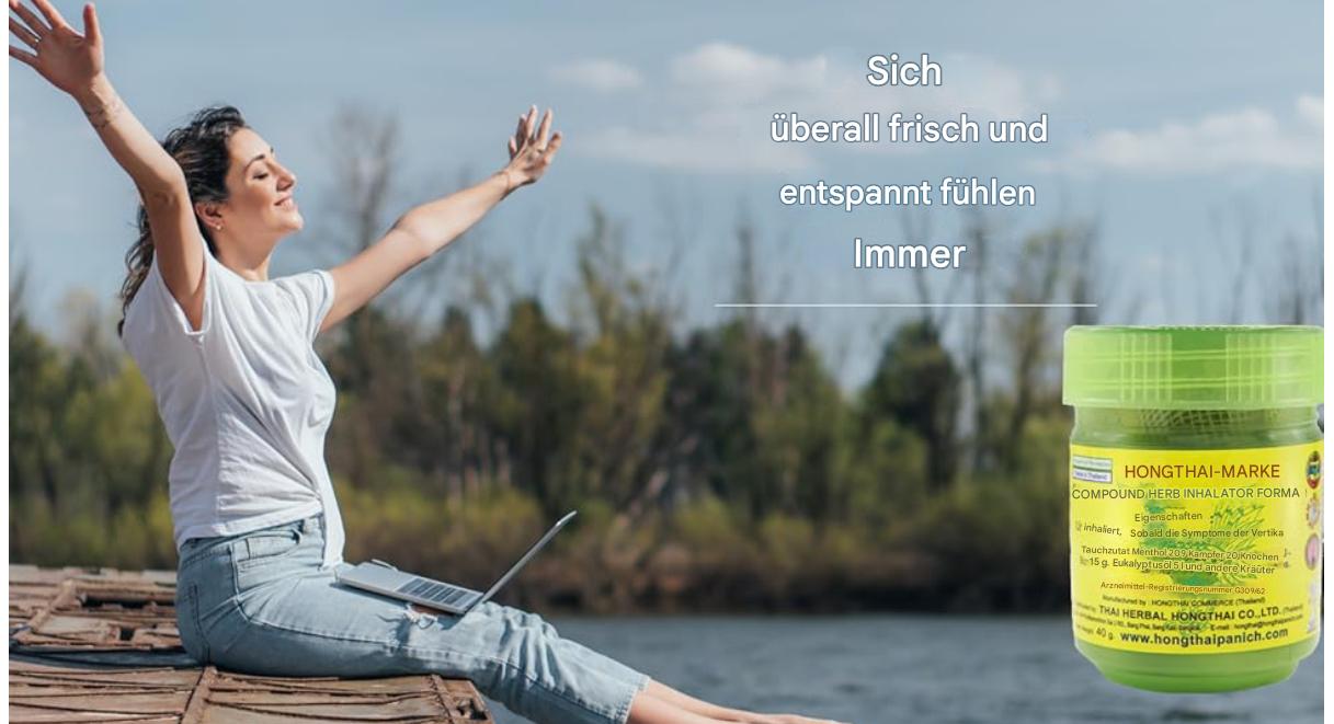 Thailändische Kräuterinhalationsessenze